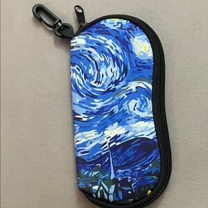 Van Gogh glasses holder case pouch